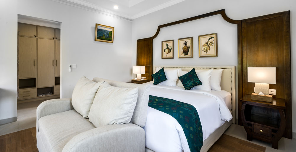 Pala Ubud - Villa Seraya A - Soothing master bedroom